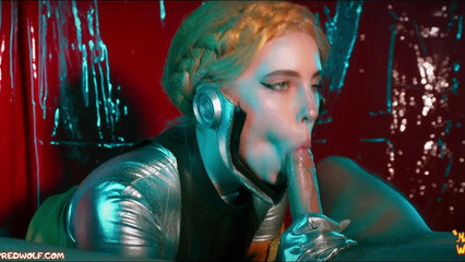 Горячий тройничок с похотливыми балеринами из игры Atomic Heart